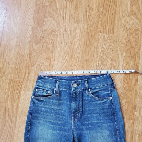 Mother Jeans The Looker Ankle Fray Jeans in Birds of Paradise Color Sz 24x28 - Picture 7 of 11